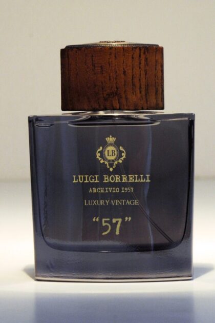 Eau de Toilette Natural Spray 100 ml "57" Luxury Vintage Luigi BORRELLI Napoli